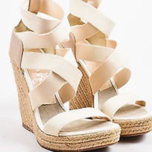 Cazabat espadrille wedge sandals